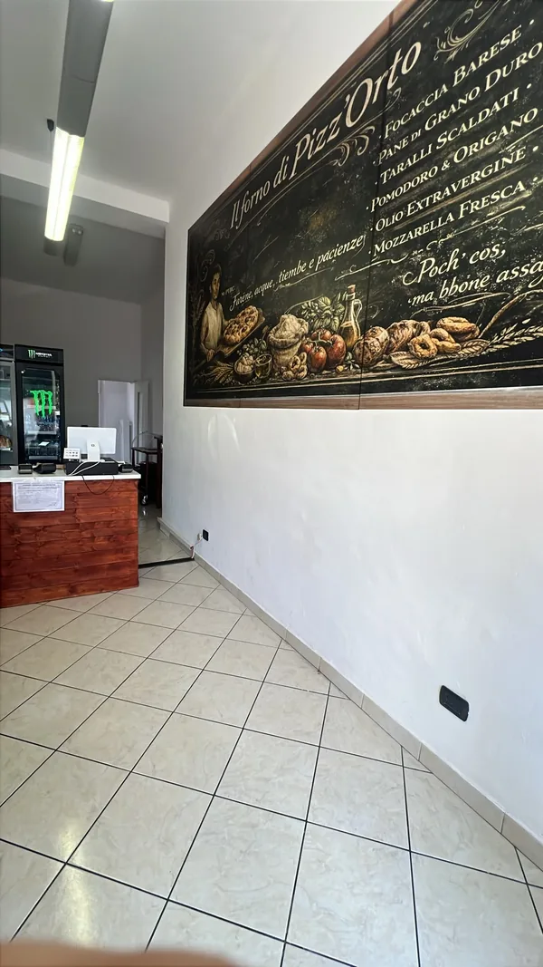 Il murale "Il forno di Pizz’Orto"
